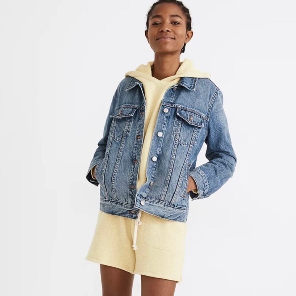 Madewell Denim Jean Jacket size XS MD243